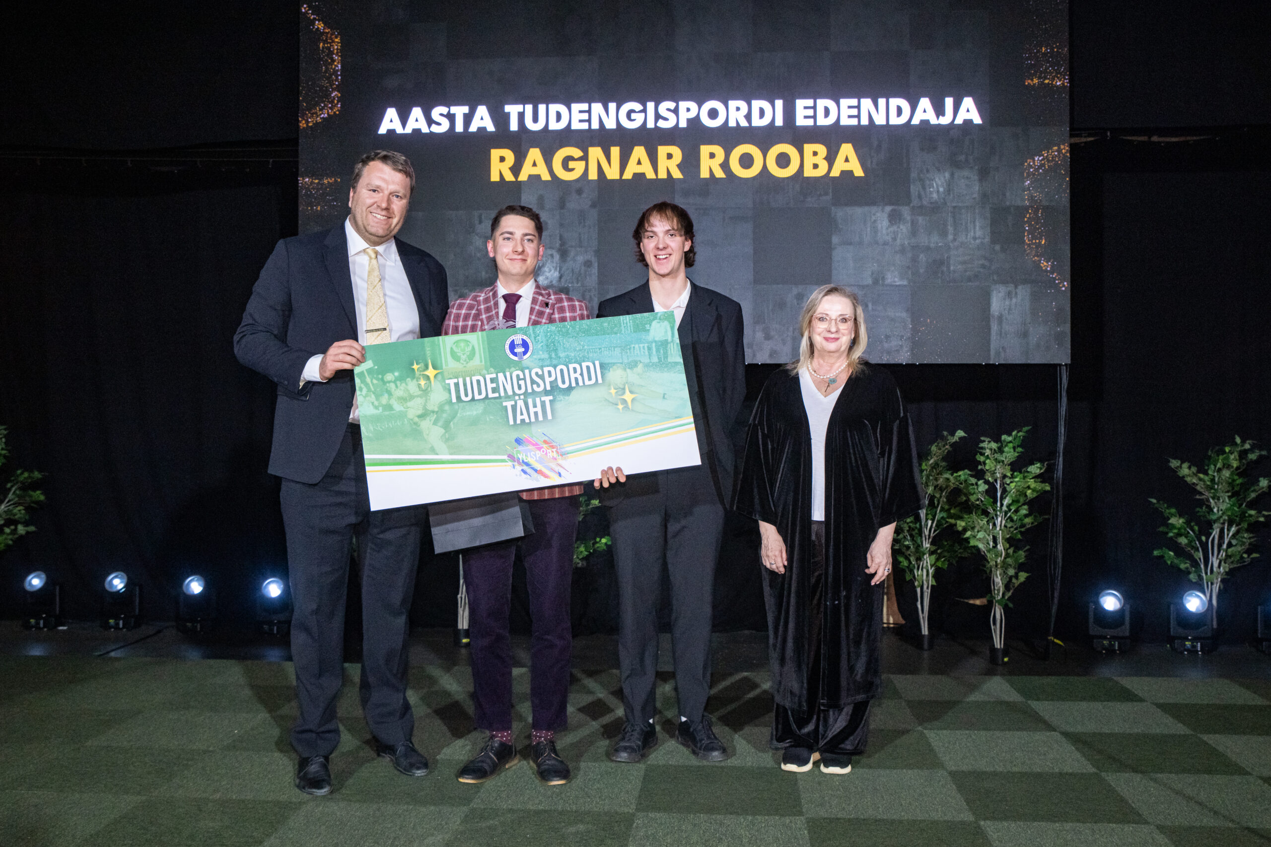 Aasta Tudengispordi Edendaja 2026 - Ragnar Rooba. Foto: Martin Pedaja.