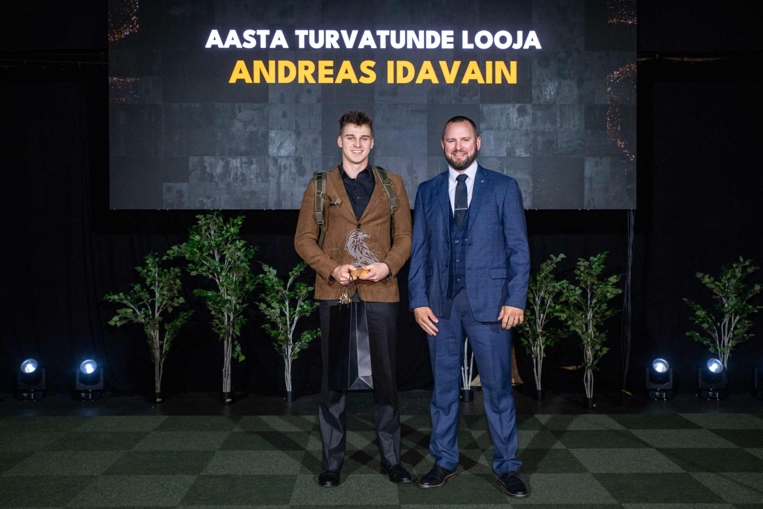 Aasta Turvatunde Looja 2026 - Andreas Idavain. Foto: Martin Pedaja.
