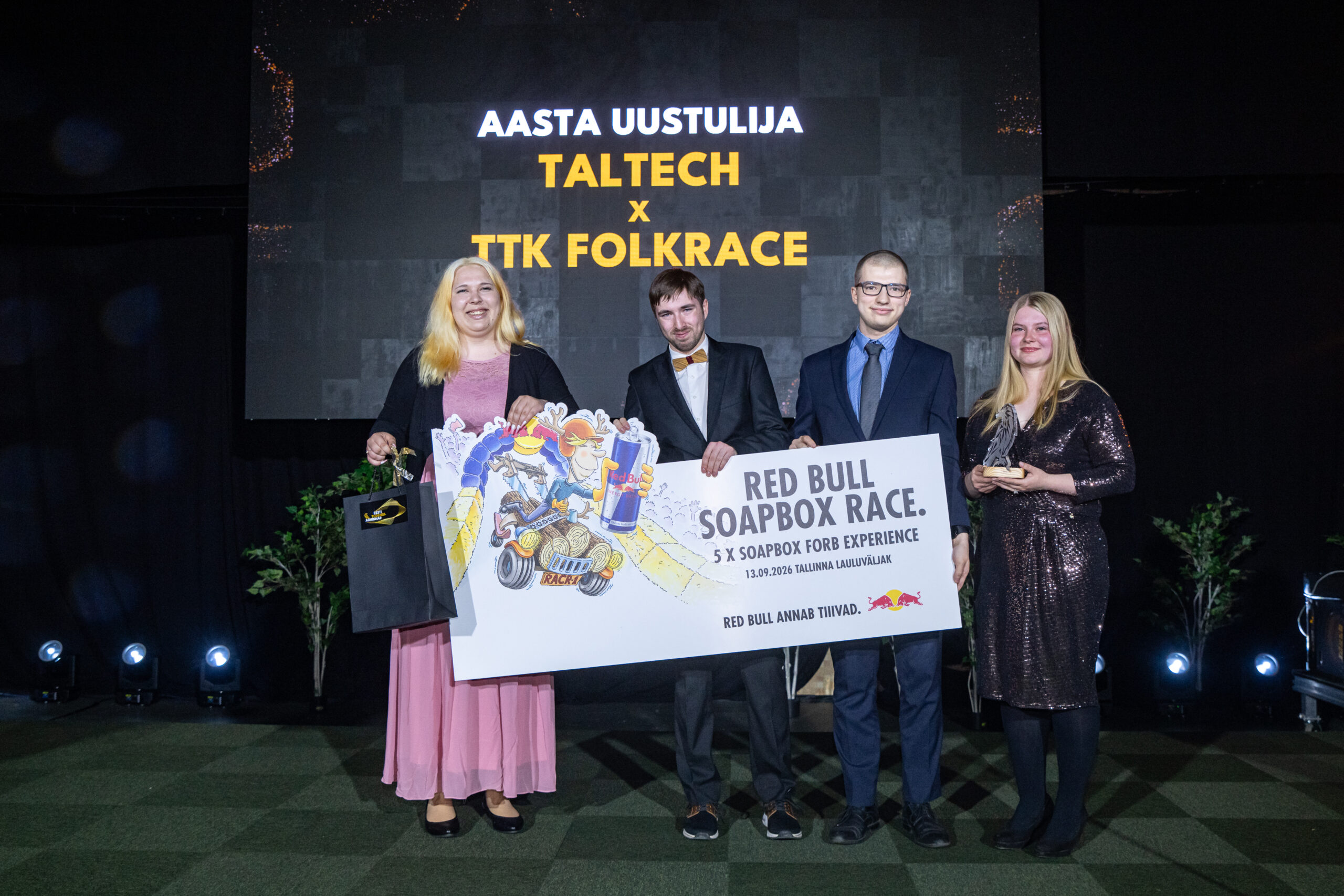 Aasta Uustulija 2026 - TalTech x TTK Folkrace. Foto: Martin Pedaja.